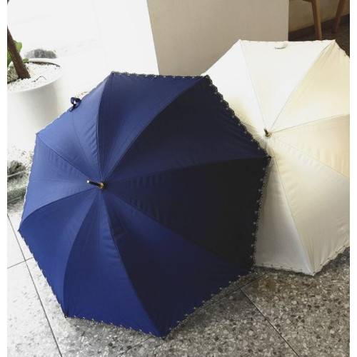 日傘 長傘 レディース パラソル 晴雨兼用 遮光 断熱 星柄 スカラップ刺繍 ゴールド ラメ刺繍 かわいい 使いやすい 女の子 日傘 長傘 の通販はau Pay マーケット Leaflower