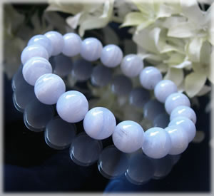 パワーストーン 天然石 ブレスレット ブルーレース【癒しと感情コントロールのパワーストー