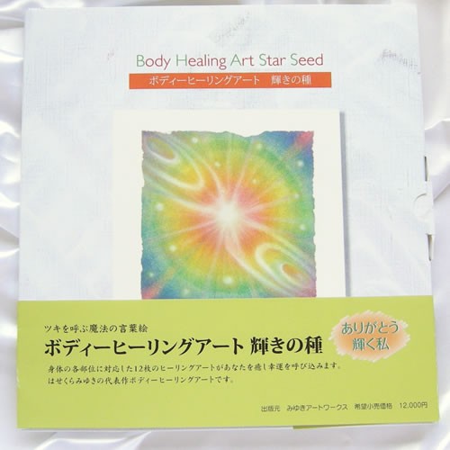 ボディーヒーリングアート 輝きの種 絵本 絵画 ヒーリング アート 水晶