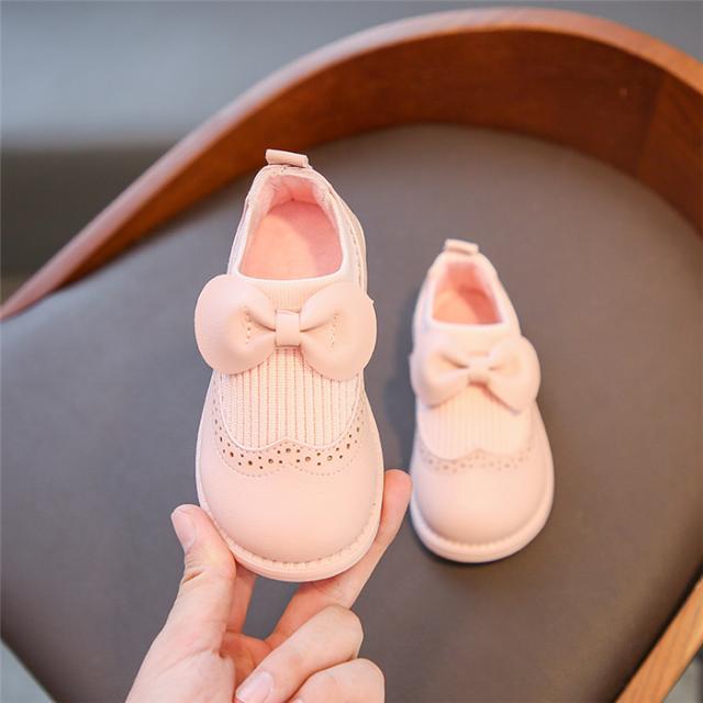 リボン付け フォーマルシューズ 女の子 子供靴 キッズ靴