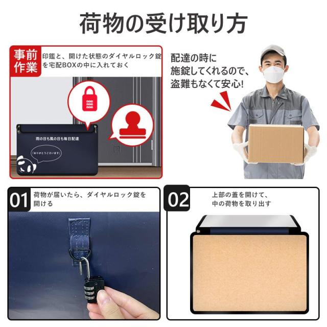 フラグバー付き USメールボックス2（郵便受け） ダイヤルロック式 TK