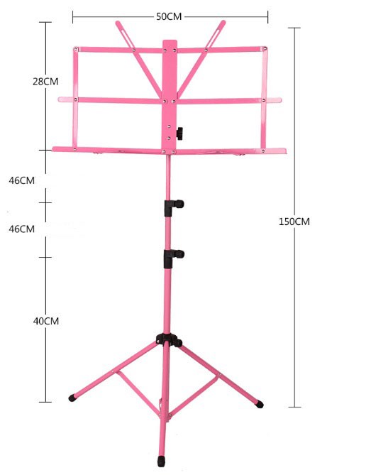 送料590円 譜面台 伸縮自在 折りたたみ式 ６カラーから選べる 軽量 楽譜スタンド 高さ調節可能 ソフトケース付 の通販はau PAY マーケット  - ISOZAKI STORE