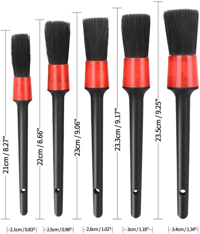 洗車ブラシ 5本セット ディティール ブラシ タイヤ ホイール 外装 細かい 隙間 汚れ 洗浄 クリーニング 清掃 掃除 車 カー用品の通販はau Pay マーケット Isozaki Store