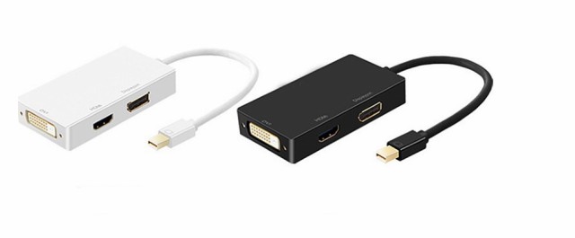 送料無料 変換コネクタ 変換 アダプター Mini Displayport ミニディスプレイポート Hdmi Dvi Vga 3in1 ケーブルの通販はau Pay マーケット Isozaki Store