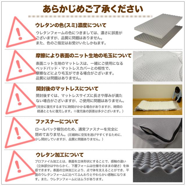 ウレタン臭を元からカット 高反発 マットレス 竹炭入り プロファイルウレタン 60スモールシングル 70スモールシングル 80スモールシの通販はau Pay マーケット ベッドアンドマットレス