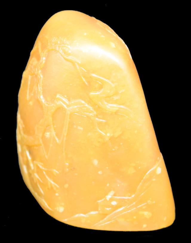 【送料無料】天然 寿山石 Shoushan stone 高山黄 高山石 手彫り 印材 未使用 旧蔵 福建省原石 置物 稀少 唐物古玩 印鑑 篆刻 威龍彩雲通販_3
