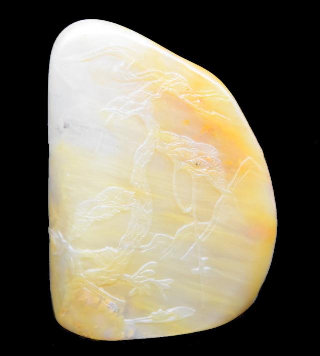 【送料無料】天然 寿山石 Shoushan stone 高山凍 高山石 手彫り 印材 未使用 旧蔵 福建省原石 置物 稀少 唐物古玩 印鑑 篆刻 威龍彩雲通販_2