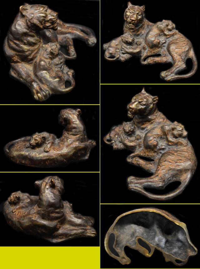 古銅 ブロンズ像 虎の親子 寅 歴史有る年代物 入手困難 十二支 WWST067 古銅 ブロンズ像 虎の親子 寅 歴史有る年代物 入手困難 十二支 WWST067