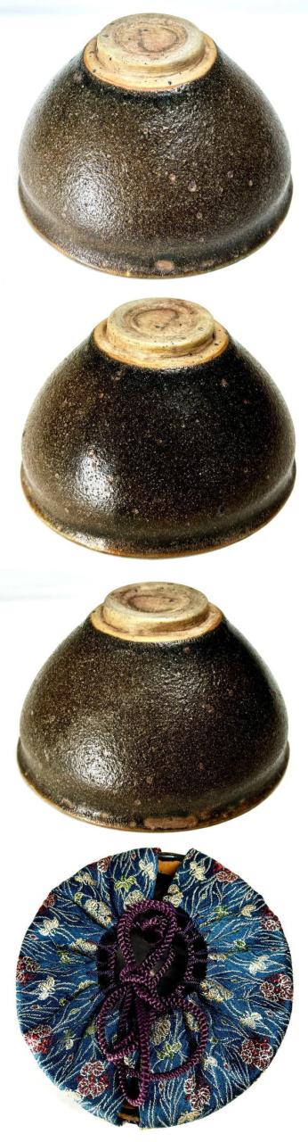 送料無料】宋時代 天目茶碗 唐物 伝世品焼物 ウブ品 入手困難 骨董 