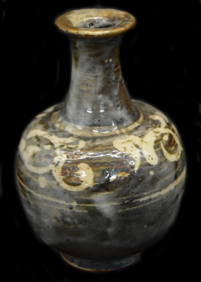 磁州窯花瓶 茶道具 箱付 Kintsugi Edo 24カラット WWTT156 送料無料】磁州窯花瓶 茶道具 箱付 Kintsugi Edo 24カラット ゴールド