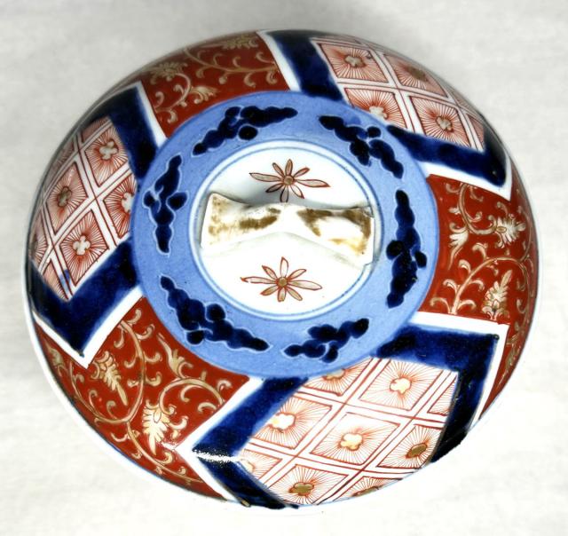 古伊万里☆染付☆三段重 伊万里 古伊万里 幕末 三段重