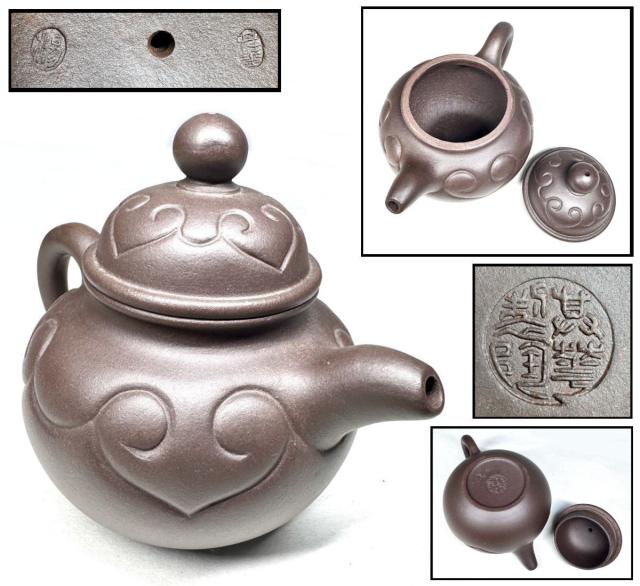 紫砂茶壺 中國急須 在銘 ホーム＆キッチン