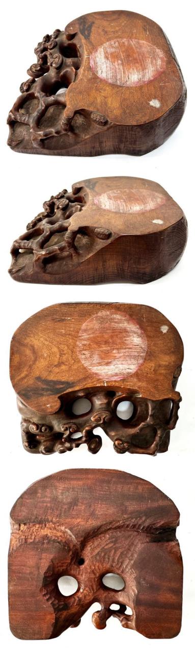 唐木透かし霊芝如意彫り花台 約6.9kg 唐木 華道 茶道 香炉台WWWT101 唐木透かし霊芝如意彫り花台 約6.9kg 唐木 華道 茶道 香炉台WWWT101