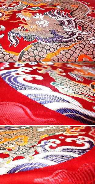【SALE／10%OFF 四神獣 風水 開運 四小屏龍 中国雲錦 新品 送料無料 手織り芸術 その他