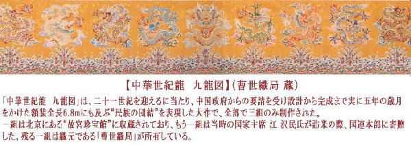 中国雲錦 中華 世紀側龍 開運 風水 四神獣 新品 手織り芸術 送料