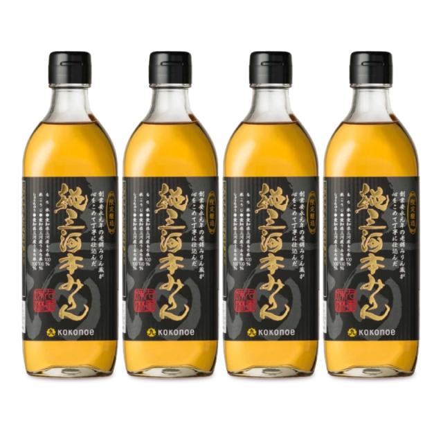 九重味淋 純三河本みりん 500ml × 4本の通販は 4,923円