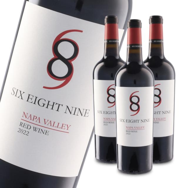 689 Cellars シックス・エイト・ナイン ナパ・ヴァレー レッド ［2022］ 750ml × 3本 ［赤ワイン フルボディ］ 沖縄配送不可