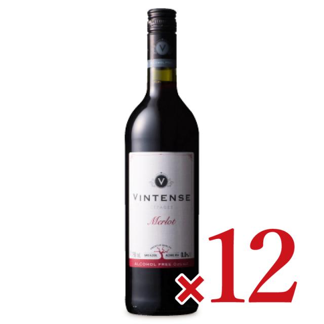 湘南貿易 ヴィンテンス メルロー ノンアルコール 750ml × 12本の通販は