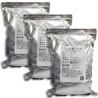 大東カカオ カカオマス クイックメルト 1kg × 3袋セット《4月-10月は冷蔵便でのお届け》《冷蔵手数料無料》 沖縄配送不可