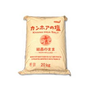 カンホアの塩 結晶のまま 20kg 　業務用 代引不可 沖縄配送不可