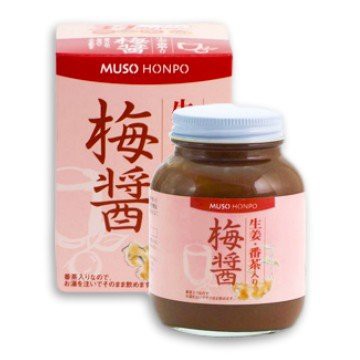 無双本舗 生姜・番茶入り梅醤 250g ムソー - その他瓶詰