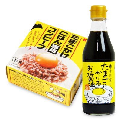 寺岡家のたまごにかけるお醤油 300ml K K たまごかけごはん専用コンビーフ 80g セットの通販はau Pay マーケット にっぽん津々浦々