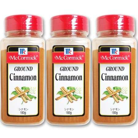マコーミック シナモン 180g 3本 シナモンパウダー ユウキ食品の通販はau Pay マーケット にっぽん津々浦々