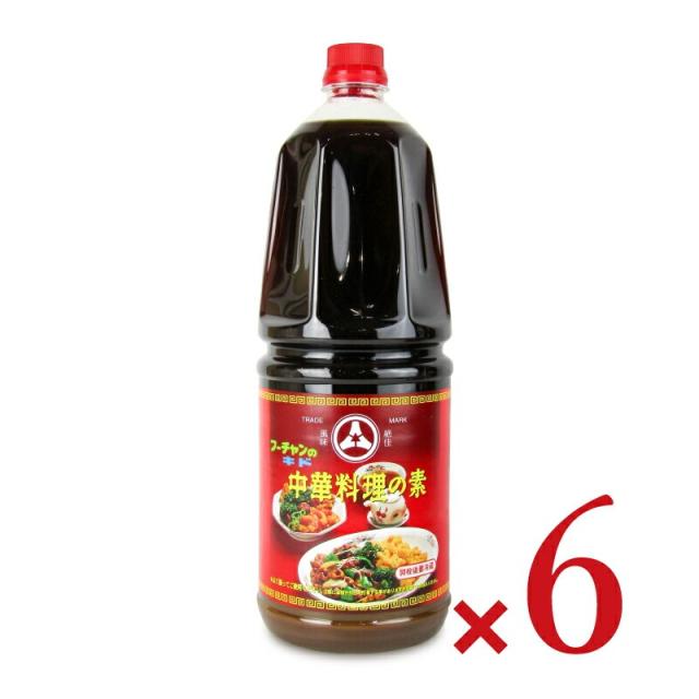 木戸食品 フーチャン 中華料理の素 1.8L × 6本 沖縄配送不可