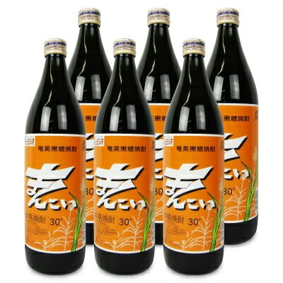 弥生焼酎醸造所 まんこい 黒糖 30度 900ml × 6本 沖縄配送不可の通販は