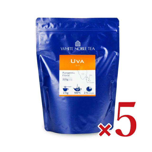 三井農林 ホワイトノーブル ウバ 225g × 5袋 リーフティーの通販は 12,033円