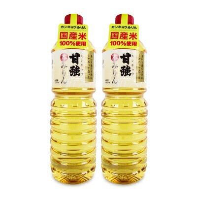 甘強酒造 味淋 甘強 本みりん ペット 1000ml × 2本 - みりん