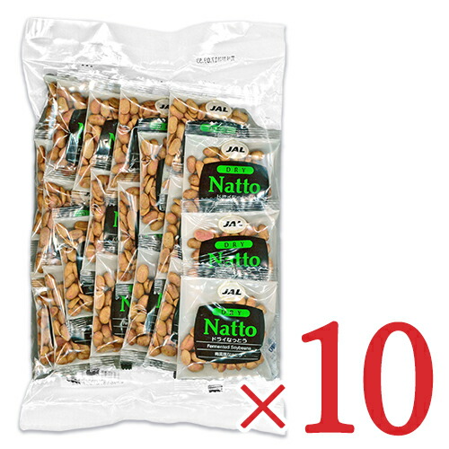 JAL ドライなっとう 梅風味 （10g × 20包）200g × 10袋 沖縄配送不可