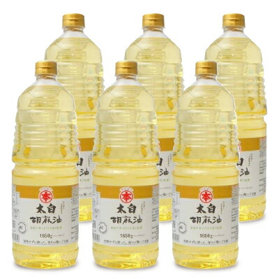 竹本油脂 マルホン 太白胡麻油 1650g × 6本 沖縄配送不可