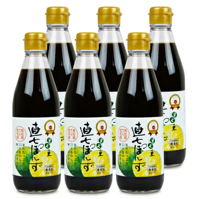 直七の里 ポン酢しょうゆ360ml × 6本の通販は 5,248円