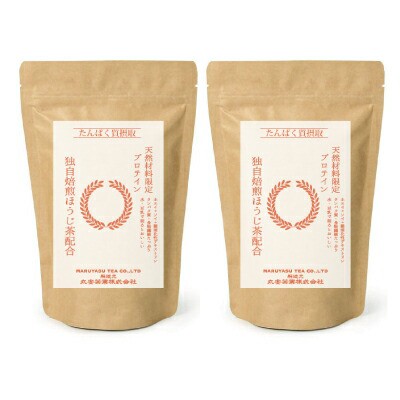 丸安茶業 ほうじ茶プロテイン 300g × 2袋の通販は