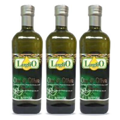ルグリオ ピュア オリーブオイル 1L（916g）× 3本の通販は 7,478円