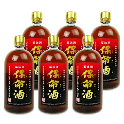 岡本亀太郎本店 保命酒 720ml × 6本 沖縄配送不可