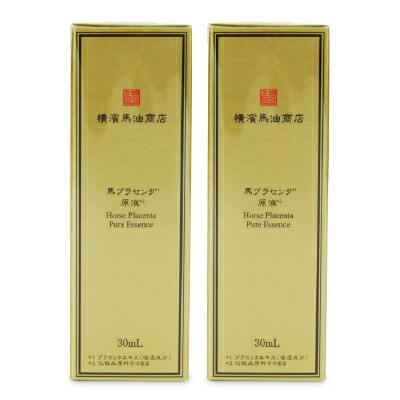 原液 馬プラセンタ原液 30ml × 2個［横濱馬油商店］