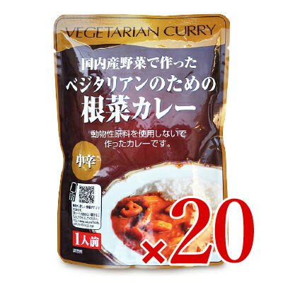 桜井食品 ベジタリアンのための根菜カレー 200g × 20個 ケース販売 沖縄配送不可