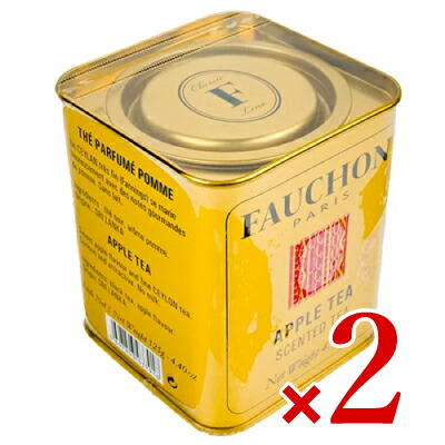 エスビー食品 フォション 紅茶 アップル リーフ 125g × 2個 缶入りの通販は