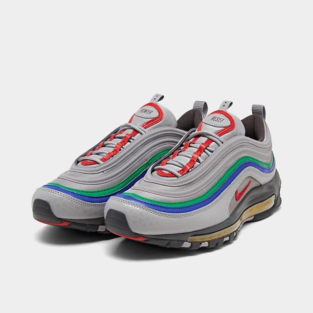 ナイキ メンズ エアマックス９７ NIKE AIR MAX 97 CASUAL SHOES スニーカー Atmosphere Grey/Habanero Red/Thunder Grey_7