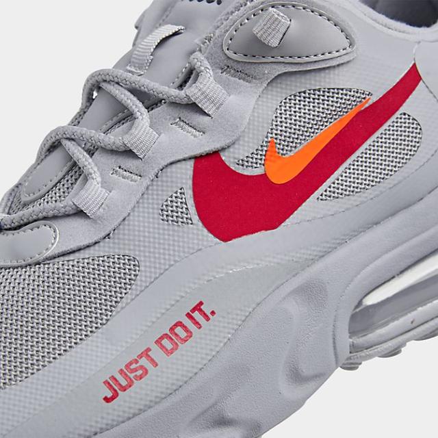 ナイキ メンズ エアマックス２７０ NIKE AIR MAX 270 REACT CASUAL SHOES スニーカー Wolf Grey/Hyper Crimson/University_8