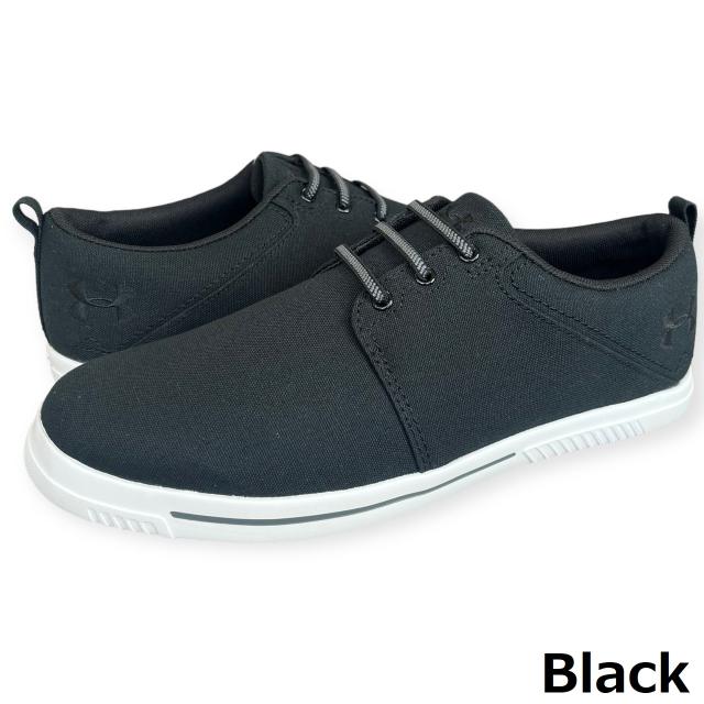 アンダーアーマー UA シューズ 靴 くつ メンズ スニーカー 黒 ブラック