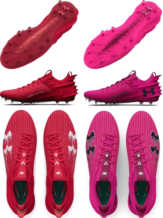 26cm】UA NITRO アメフト スパイク ナイキ アメフトシューズ