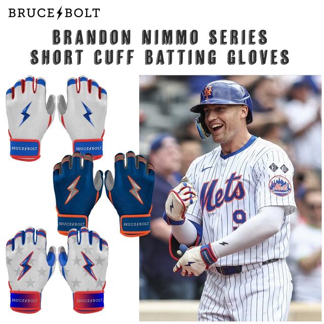 ブルースボルト バッティンググローブ ニモモデル ショート 野球 バッティング手袋 両手用 メンズ 一般 高校野球 スポーツ Baseball gloves 左手 右手