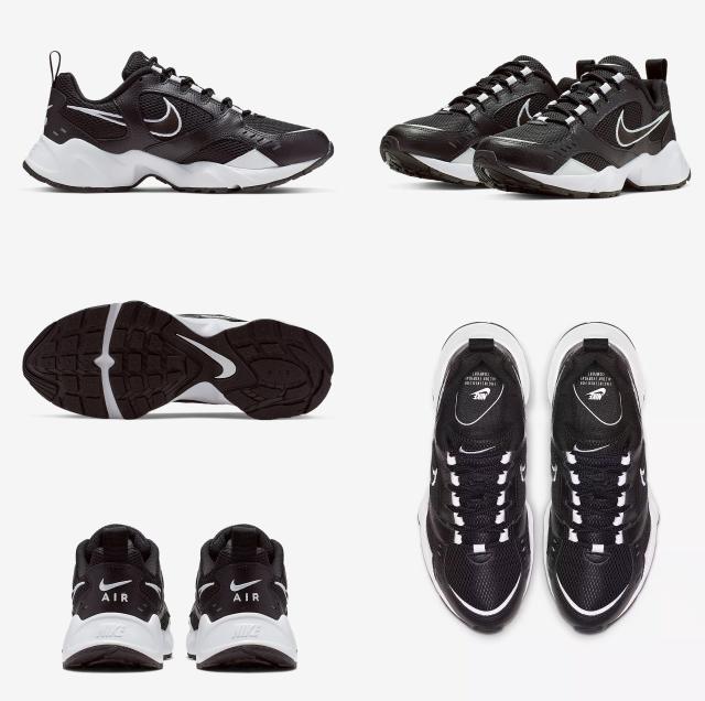 スニーカー ナイキ レディース ウィメンズ 白 黒 nike エアハイツ ホワイト ブラック ウォーキング 運動 おしゃれ 軽い 軽量 立ち仕事 通学 通勤 旅行 学生_5