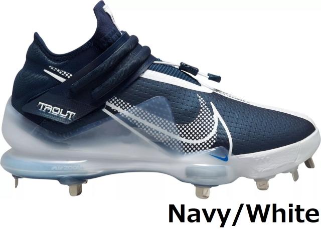 スパイク 野球 ハイカット 金具 黒 軽量 ネイビー マジックテープ NIKE シューズ 靴 メンズ ブランド シンプル 白 大人 一般用 赤 紐 ナイキ トラウト7 メタル スパイク 野球 ハイカット 金具 黒 軽量 ネイビー マジックテープ NIKE