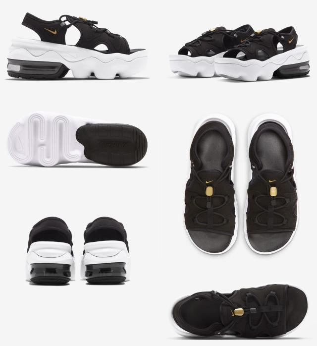 ナイキ エアマックスココ スライド サンダル レディース Nike 海 おしゃれ 川遊び 軽い 黒 携帯 スリッパ つっかけ 夏 庭 水遊び 蒸れない 楽ちん プール 玄関_3