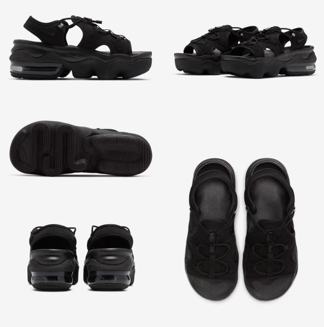 ナイキ エアマックスココ スライド サンダル レディース Nike 海 おしゃれ 川遊び 軽い 黒 携帯 スリッパ つっかけ 夏 庭 水遊び 蒸れない 楽ちん プール 玄関_5