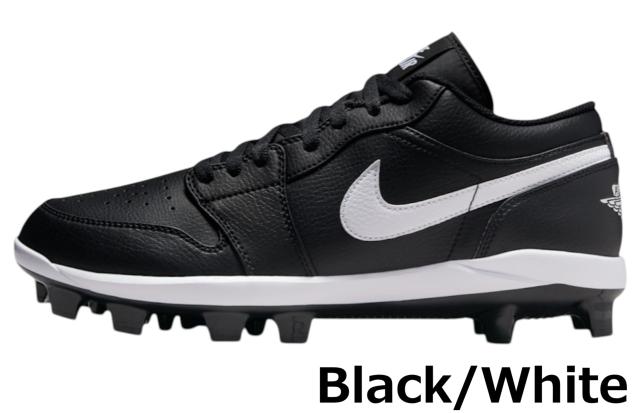スパイク スパイクレス 野球 メンズ ナイキ ジョーダン1ロー nike jordan スポーツ ブランド 黒 白 靴 シューズ ローカット 海外_1